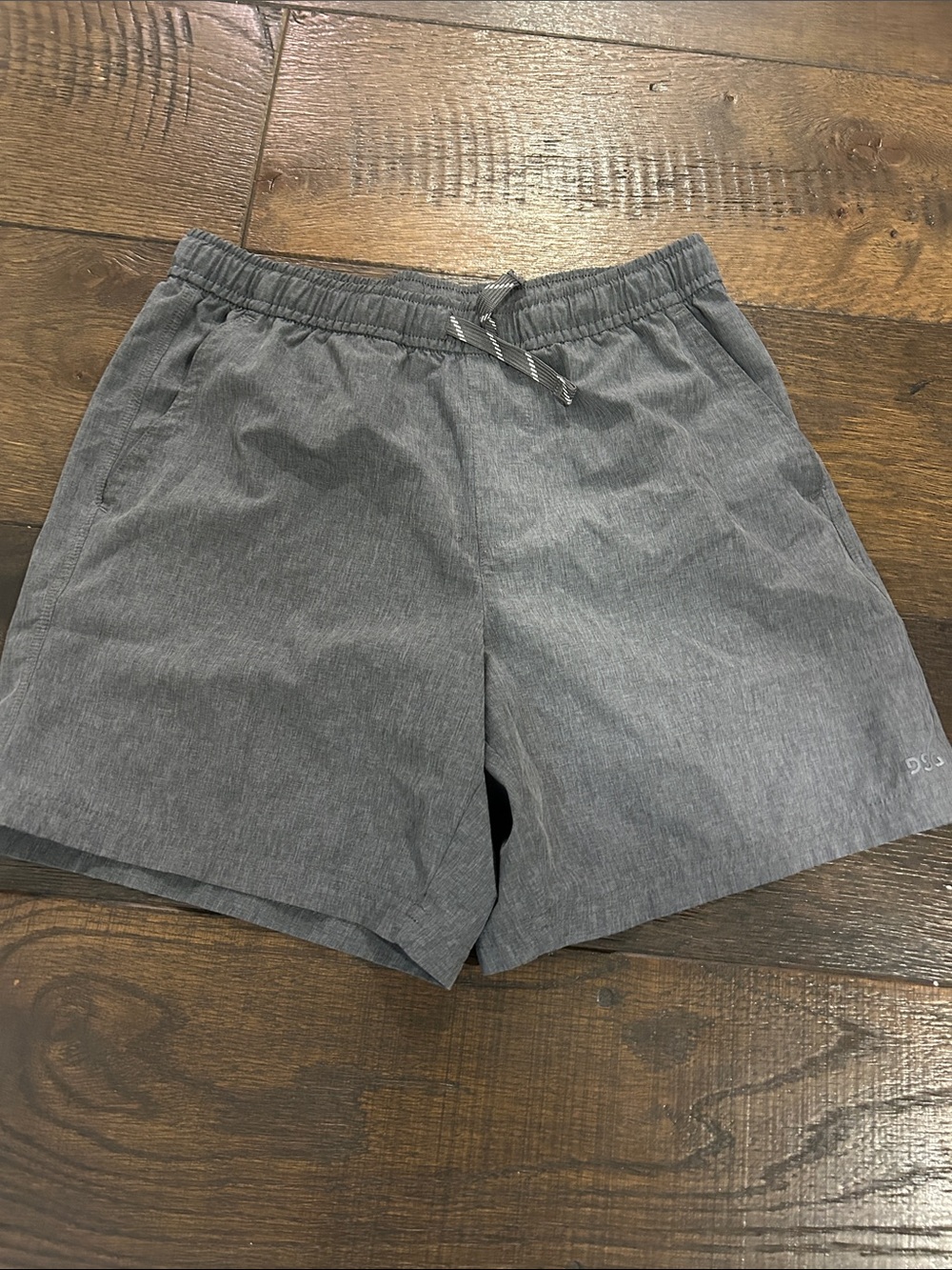 DSG boys Gray Elastic Waist Hybrid Shorts